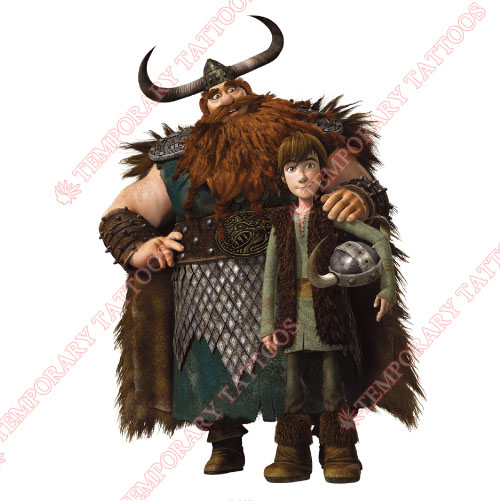 How to Train Your Dragon Customize Temporary Tattoos Stickers NO.3327
